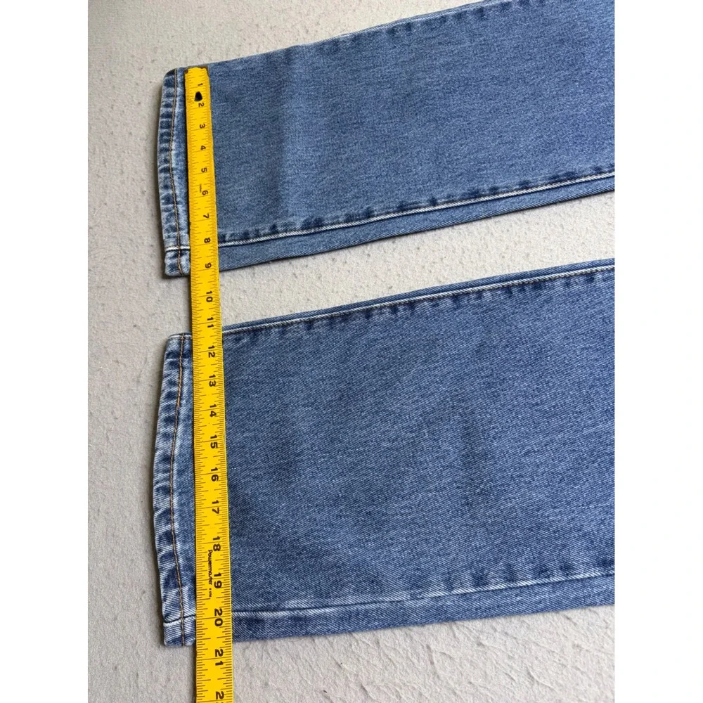 Levi's 517 Jeans Mens 34x32 Blue Bootcut Medium Wash Denim Pants Y2K